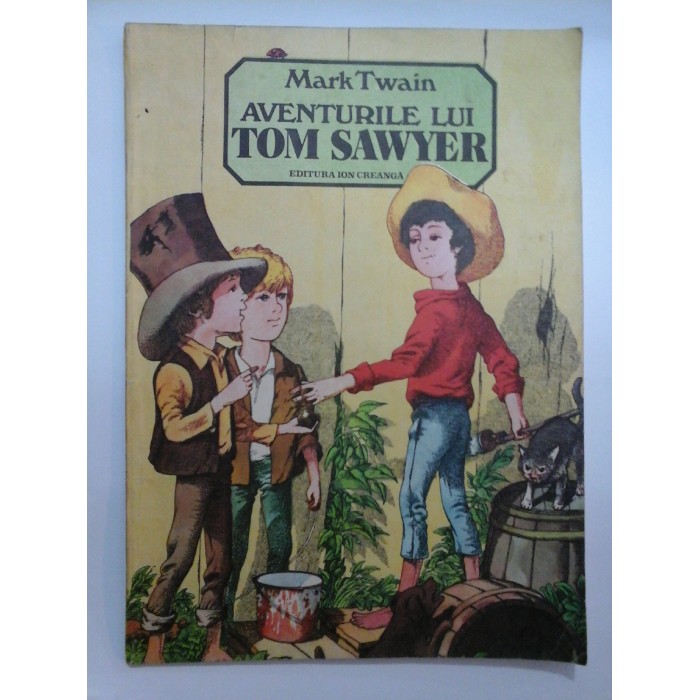 AVENTURILE  LUI  TOM  SAWYER - Mark  Twain